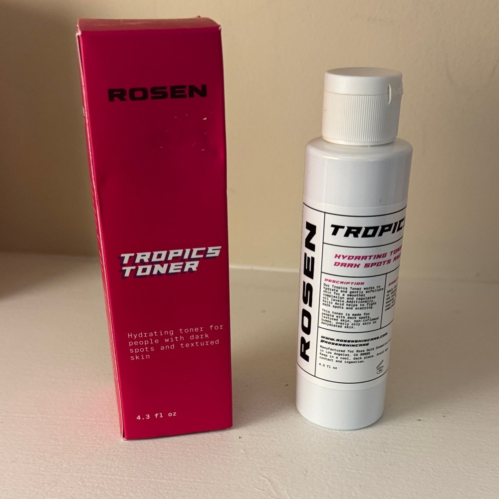 ROSEN Tropics Toner is a hydrating, daily-use facial toner